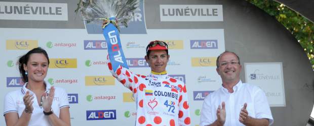 Chávez es el líder de la montaña en el Tour del Porvenir | Cortesía | El ciclista bogotano de 21 años Esteban Chávez es el dueño de la camiseta de pepas rojas del Tour de Porvenir.