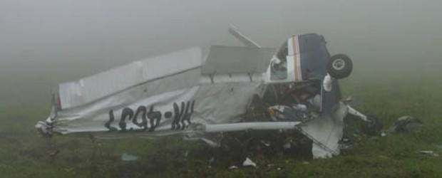Cuatro personas muertas dejó accidente aéreo en Málaga, Santander | Cortesía Policía | Las causas del accidente son materia de investigación por parte de las autoridades.