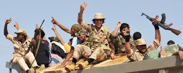Los rebeldes entraron al centro de Sirte, ciudad natal de Gadafi | Reuters |