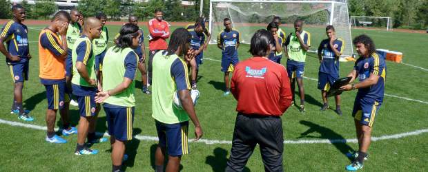 Leonel estrena banco en E.U. | Cortesía Colfútbol | Ayer puso a punto el equipo Leonel Álvarez que estará utilizando hoy ante Honduras en el primero de los dos partidos amistosos. El otro es ante Jamaica.