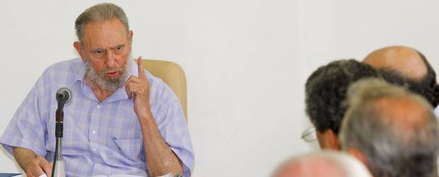Fidel Castro hizo nueva aparición pública | Reuters | Fidel Castro mostró su preocupación por la tensión en Oriente medio.