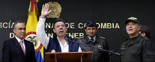 Presidente Juan Manuel Santos confirmó la muerte de alias "Cuchillo" | Colprensa | El presidente Juan Manuel Santos dijo que el cadáver de Pedro Oliverio Guerrero Castillo, alias Cuchillo, fue plenamente identificado este miércoles.