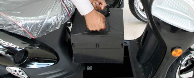 Energy Motion se consolida en Medellín y va para todo el país | | Motos como esta, con un sistema que permite cambiar la totalidad del paquete de baterías para recargarla están en Energy Motion.