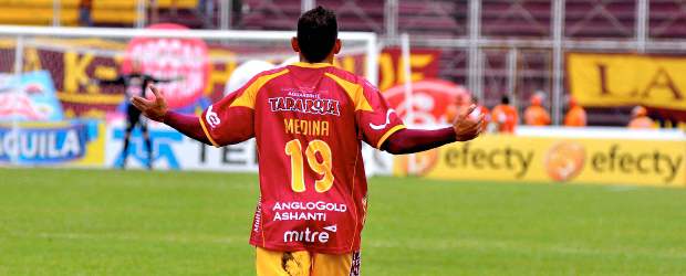 Tolima agravó la crisis del Cali | Colprensa | Wílder Medina continua con la racha goleadora para los Pijaos.