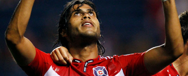 Wilman Conde salvó el honor del Fire en la SuperLiga | AP | El gol de Conde llegó en el minuto 35 con un potente cabezazo.