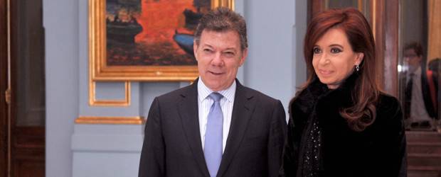 Santos hizo un balance positivo de su visita a Argentina | Cortesía Presidencia | El jueves, Santos y Fernández impulsaron la relación bilateral entre países.