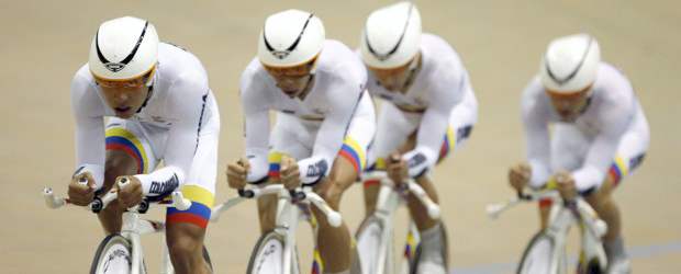 Cuarteta colombiana conquistó el oro e impuso nuevo récord panamericano | Reuters | Los colombianos impusieron su velocidad y su buen trabajo en equipo.