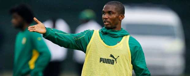 Primer rugido de los "Leones indomables" | Reuters | El atacante Samuel Eto´o, figura del Inter de Milán, es unas de las piezas claves en el ataque de Camerún.