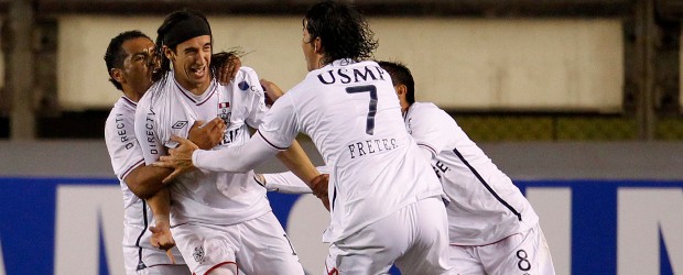 San Martín avanzó tras superar a Deportivo Quito | Reuters | Germán Alemano anotó de chilena el gol de la victoria para San Martín.