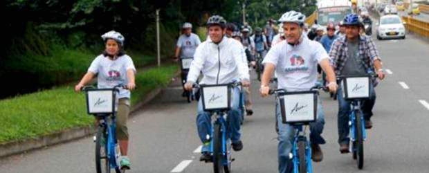 A pedalazos avanzó el Miércoles EnCicla | Cortesía | Miércoles EnCicla hace parte del Sistema de Bicicletas Públicas de Medellín, y lo lideran el Área Metropolitana del Valle de Aburrá y la Secretaría de Transportes y Tránsito de Medellín.