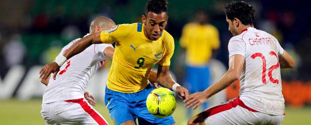 Gabón tumbó a Túnez y acabó como primera del Grupo C | Reuters | Pierre Emerick Aubameyang anotó el tanto del triunfo de Gabón.