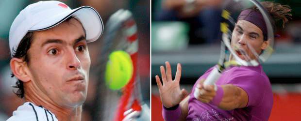 Santiago Giraldo dio la pelea ante Rafael Nadal en el ATP de Tokio | AP-Reuters | Giraldo cayó este viernes ante Nadal en el ATP 500 de Tokio (Japón).