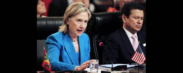 Seguridad y TLC, temas para H. Clinton | Reuters, Lima | La secretaria de Estado de E.U., Hillary Clinton, llegará esta noche.