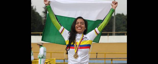 Valentina, tan joven, y ya reina | Esteban Vanegas | Con Valentina Paniagua no pudieron las rivales que tuvo en ninguna de las pruebas de ciclismo de los Juegos Intercolegiados. A todas las barrió, corrió seis modalidades, incluida una por equipos, y las ganó todas. Fue la máxima triunfadora de preseas doradas en las justas.