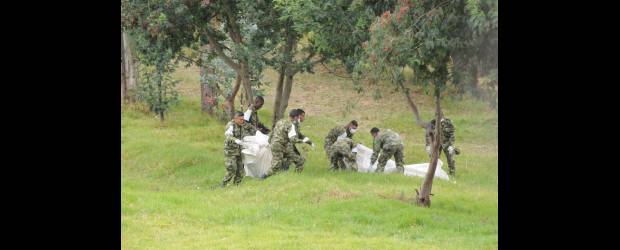 Niño muerto en operativo es colombiano | Archivo | El ataque del Ejército a un campamento del frente 48 de las Farc en la vereda La Estrella, en zona rural de Ipiales (Nariño), dejó 14 guerrilleros muertos.