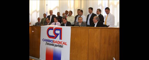 CR perdió el rumbo a Alcaldía de Medellín | Cortesia | Los concejales Juan David Arteaga y Rubén Darío Callejas, y el diputado Rubén Darío Naranjo manifestaron su apoyo a Luis Pérez Gutiérrez, a pesar de que la dirección nacional del Cambio Radical le haya negado el aval.