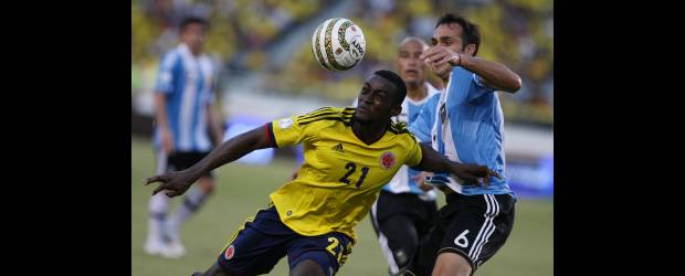 Barranquilla no es garantía para el equipo | Juan Antonio Sánchez, Enviado Especial, Barranquilla | El cansancio de los jugadores colombianos en el segundo tiempo fue evidente, como lo demuestra Jackson Martínez. Barranquilla, al parecer, no los favorece.