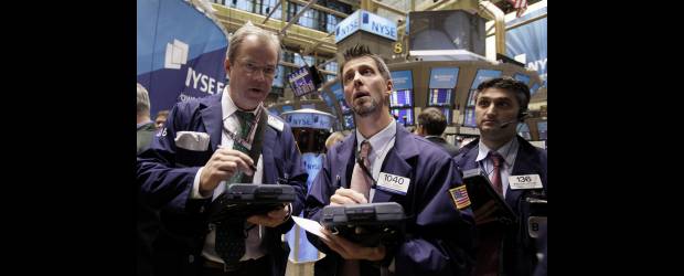 La crisis del euro toca la puerta de los belgas | Richard Drew - AP, Nueva York | de calificación de Bélgica. En la sesión del día anterior, el Dow Jones había ganado 0,38 por ciento.