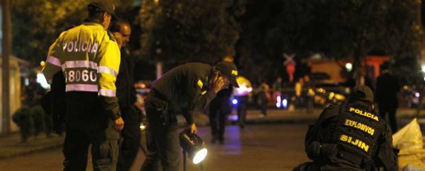 Presidente Santos rechazó atentado en Bogotá