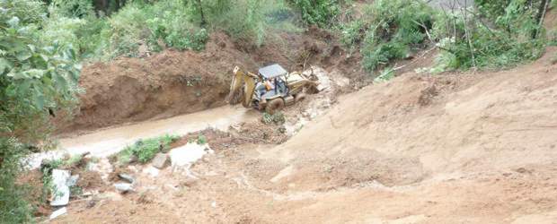 Antioquia, con emergencias en 60 vías | Cortesía Alcaldía Jericó | En Jericó, en la subregión del Suroeste, colapsó toda su red vial terciaria y secundaria y su alcalde, Carlos Augusto Giraldo, declaró la alerta roja.