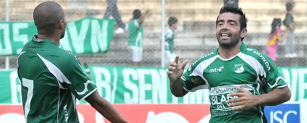 Morel dio en el blanco | Colprensa | Martín Morel marcó tres de los cinco goles con los cuales Cali venció 5-3 a Once Caldas.