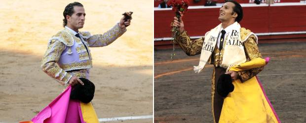 Los titanes en La Macarena | Rodrigo Urrego Bautista | Iván Fandiño y David Mora. Dicen los entendidos que se pueden convertir, muy rápidamente, en figuras de la tauromaquia. Las grandes ferias españolas ya los incluyeron en sus carteles 2012.