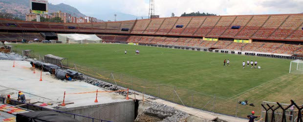 Estadios para el Mundial Sub-20 estarán listos a más tardar el 15 de abril | Julio César Herrera | Las obras en el estadio Atanasio Girardot avanzan sin problemas, aunque preocupa que aún no ha empezado la adecuación de la silletería en varias tribunas.