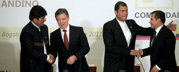 CAN será modernizada, acordaron mandatarios de la región | AP | Los mandatarios acordaron hacer cumplir de manera estrictas las reglas.