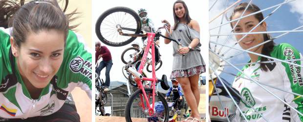 La reina 'Tata' le pone color rosa al bicicrós | Hernán Vanegas | Mariana Pajón Londoño tiene 34 triunfos internacionales. La mejor bicicrosista de América acaba de obtener cuatro victorias en dos selectivos olímpicos de la UCI disputados en Argentina y Brasil. Está cuarta en la clasificación mundial.