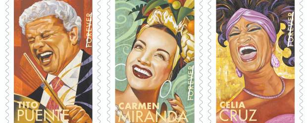 Celia Cruz fue inmortalizada en serie de estampillas | AP | La serie, llamada Forever Stamps, honrá a leyendas latinas como Selena, Carmen Miranda, Tito Puente y Carlos Gardel.