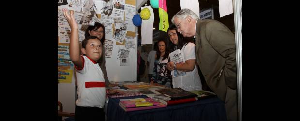 La prensa, útil como el libro | Hernán Vanegas | El encuentro se realizó en el auditorio del periódico EL COLOMBIANO. Asistieron estudiantes y docentes de diferentes instituciones de la ciudad y otros llegaron desde sus municipios.