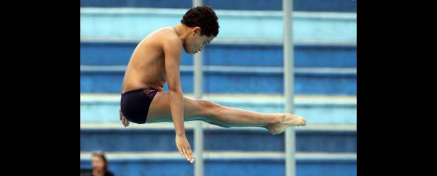 Alcatraces de alto vuelo en clavados infantiles | Manuel Saldarriaga | Kevin Giovanni García Álvarez, 13 años, es uno de los nuevos prospectos de los clavados en Antioquia. En representación del club Alcatraz logró cuatro medallas de oro en el Nacional Interclubes. Le siguió en méritos Daniel Restrepo.