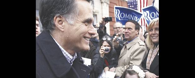 Republicanos miden hoy sus fuerzas | Charles Dharapak, Ap, New Hampshire - Estados Unidos | El exgobernador de Massachusetts Mitt Romney (foto) lidera las encuestas sobre intención de voto en Nuevo Hampshire, que celebra hoy sus primarias