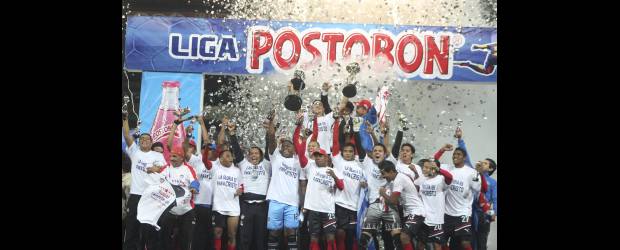 La Liga volverá a su formato | Archivo | Mañana se conocerá ante quién comenzará Junior a defender el título alcanzado en diciembre pasado frente al Once Caldas en Manizales.