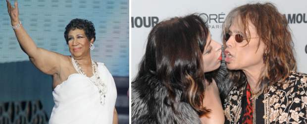 Más famosos anuncian sus bodas | AP | El vocalista de Aerosmith, Steven Tyler, y la reina del Soul, Aretha Franklin, anunciaron sus respectivos compromisos para este 2012.
