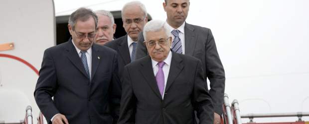 Mahmud Abás, presidente de la Autoridad Nacional Palestina, llegó a Colombia | Colprensa |