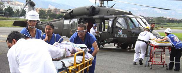 Explosión en Puerto Berrío dejó una persona muerta | Róbinson Sáenz | Los heridos de gravedad fueron trasladados a Medellín en helicópteros de la Fuerza Aérea Colombiana.