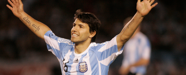 Argentina e Inglaterra ganaron en jornada de amistosos | AP | Sergio Kun Agüero anotó uno de los tantos en la goleada 5-0 de Argentina sobre Canadá en juego amistoso.