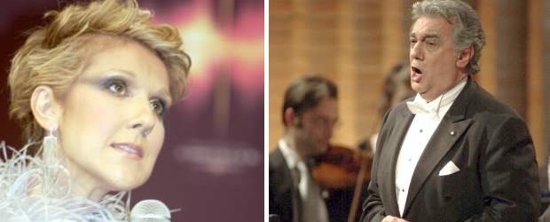 Plácido Domingo catará con Celine Dion para Titanic 3D |