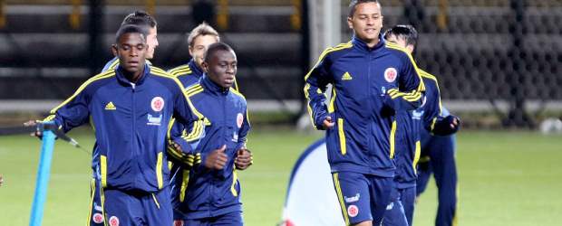 Luciano Ospina, un "Huracán" que se hará sentir | Hernán Vanegas, Enviado Especial-Bogotá | El rostro nuevo en la Selección se verá mañana cuando el gigantón Luciano Ospina (derecha) sea inicialista en la formación ante México. Una gran responsabilidad.