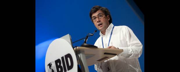El BID reclama empleo de calidad | Cancun, México- Reuters | Luis Alberto Moreno, presidente del BID, en la apertura de la asamblea