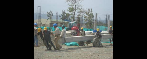 Avanza isla de la ciencia en Turbo | Cortesía U. De A. | La primera etapa de la construcción tiene 5.606 metros cuadrados. Por las condiciones del suelo se instalaron 336 pilotes a 8 metros de profundidad.
