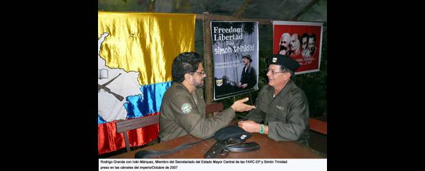 Santos insiste en buenas relaciones | Archivo | Desde mediados de la década pasada, según inteligencia militar, se tiene conocimiento de la presencia de jefes guerrilleros de las Farc y el Eln en territorio venezolano. En la foto, "Iván Márquez" (izquierda) junto a "Rodrigo Granda".