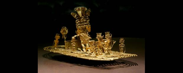 Pieza de la cultura Muisca | Archivo | Está en Usme y es considerado el más grande de Suramérica.