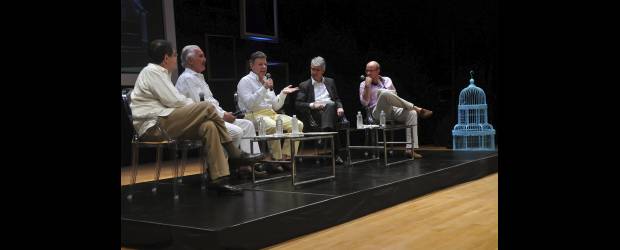 Farc, sin discurso político por restitución de tierras: Santos | Cortesía | El presidente Juan Manuel Santos, en el Hay Festival, aseguró que las Farc perdieron su discurso con la implementación de la Ley de Víctimas.