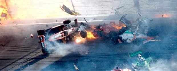 Hamilton y Button lamentan "trágica" pérdida de Wheldon | AP | El trágico accidente se presentó este domingo en Las Vegas.