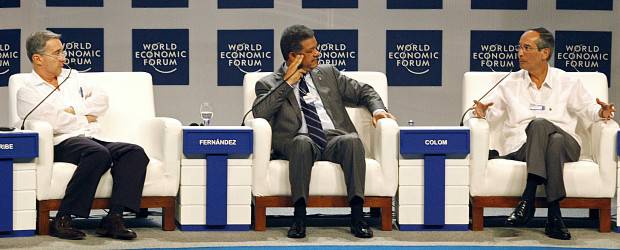 Reuters | El presidente Álvaro Uribe hizo parte de la Plenaria de presidentes que asisten al Foro en Cartagena. ¿Cómo Latinoamérica se puede convertir en una región más próspera, democrática, integrada y globalmente relevante en la próxima década?