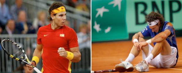 España supera 2-0 a Argentina y está a un punto del título | Reuters-AP | El número dos del mundo le entregó el primer punto a su país en el duelo contra los argentinos por la Ensaladera.