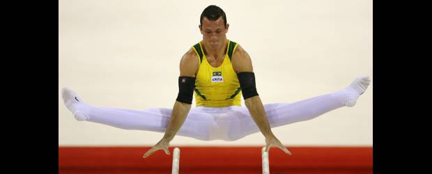 Hypólito y Falcao lideran a Brasil | Archivo | Diego Hypólito, gimnasta brasileño, una de las figuras que veremos.