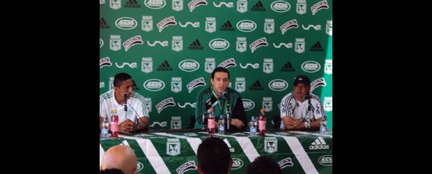 DIM insiste en utilizar el estadio y Nacional en acercarse a la prensa | Cortesía Atlético Nacional | La idea del capitán Jairo Patiño, el presidente Juan Carlos de la Cuesta y el técnico José Santa es que Nacional trabaje de la mano con la prensa paisa.